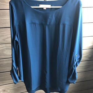 Loft Shirttail Blouse